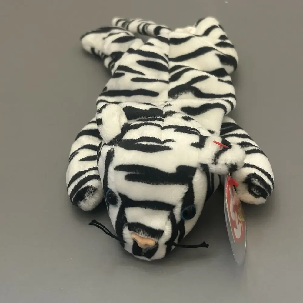 TY Beanie Baby Babies Mixed Plush w/Hang Tag Batty Fleece Roary….Lot of 5 VTG